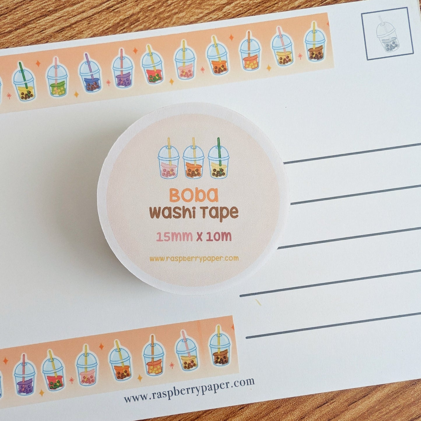 Boba Washi Tape