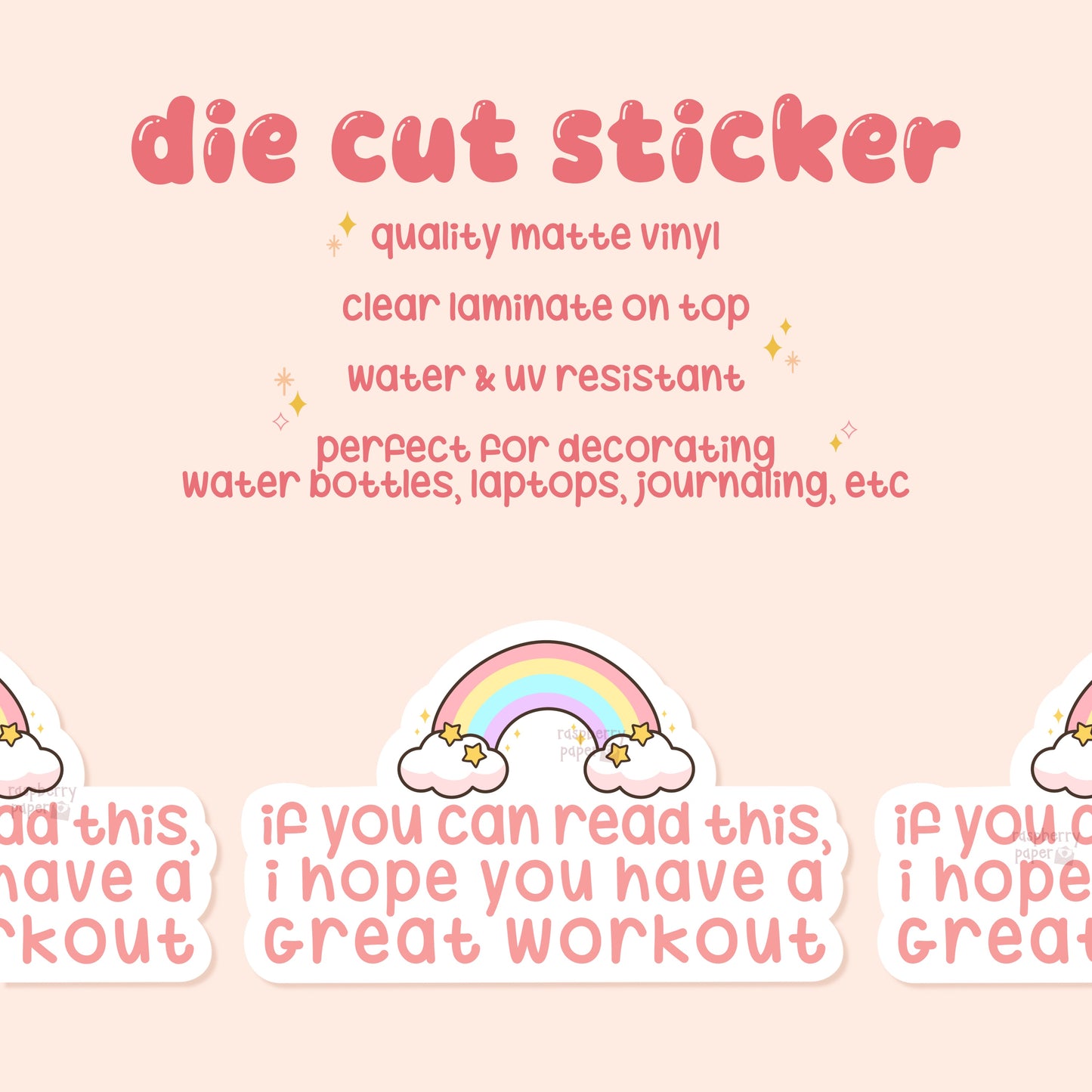 Great Workout Sticker