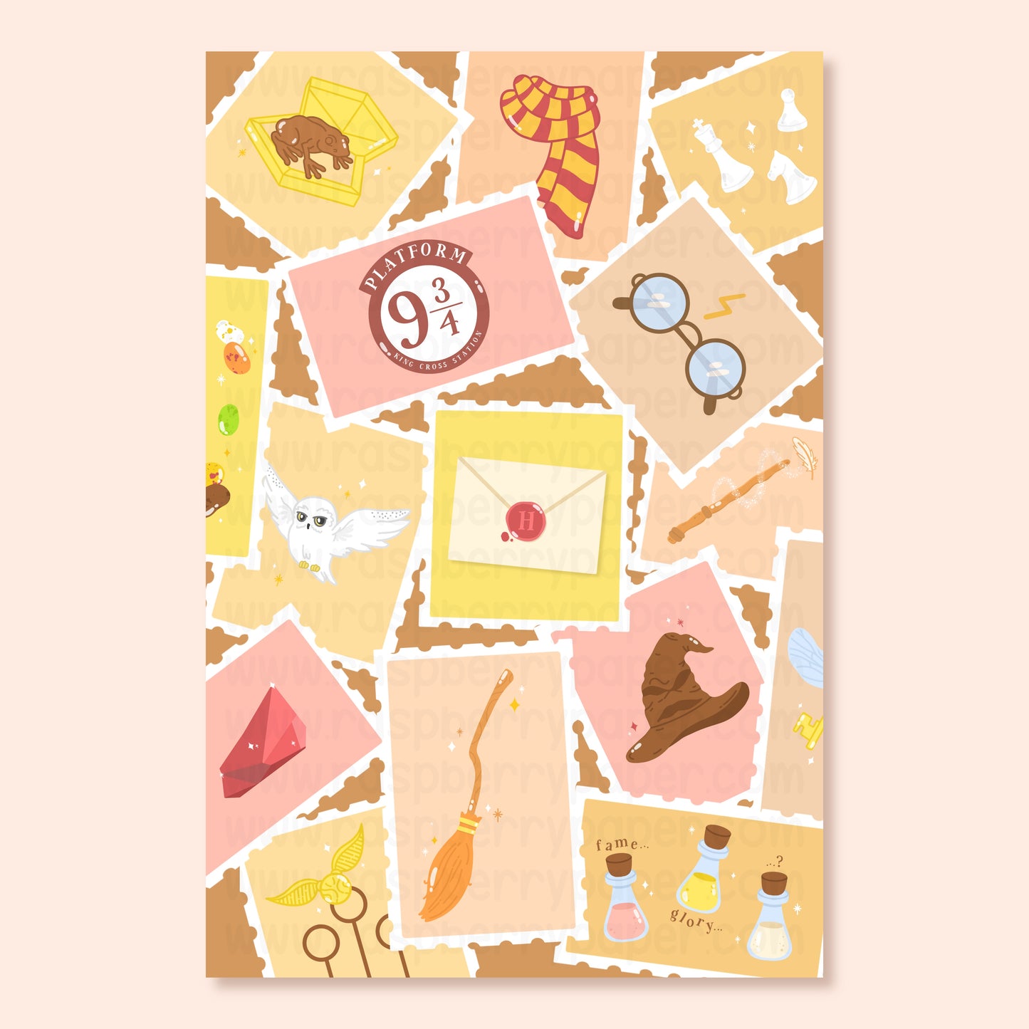 Wizard Stamps Postcard