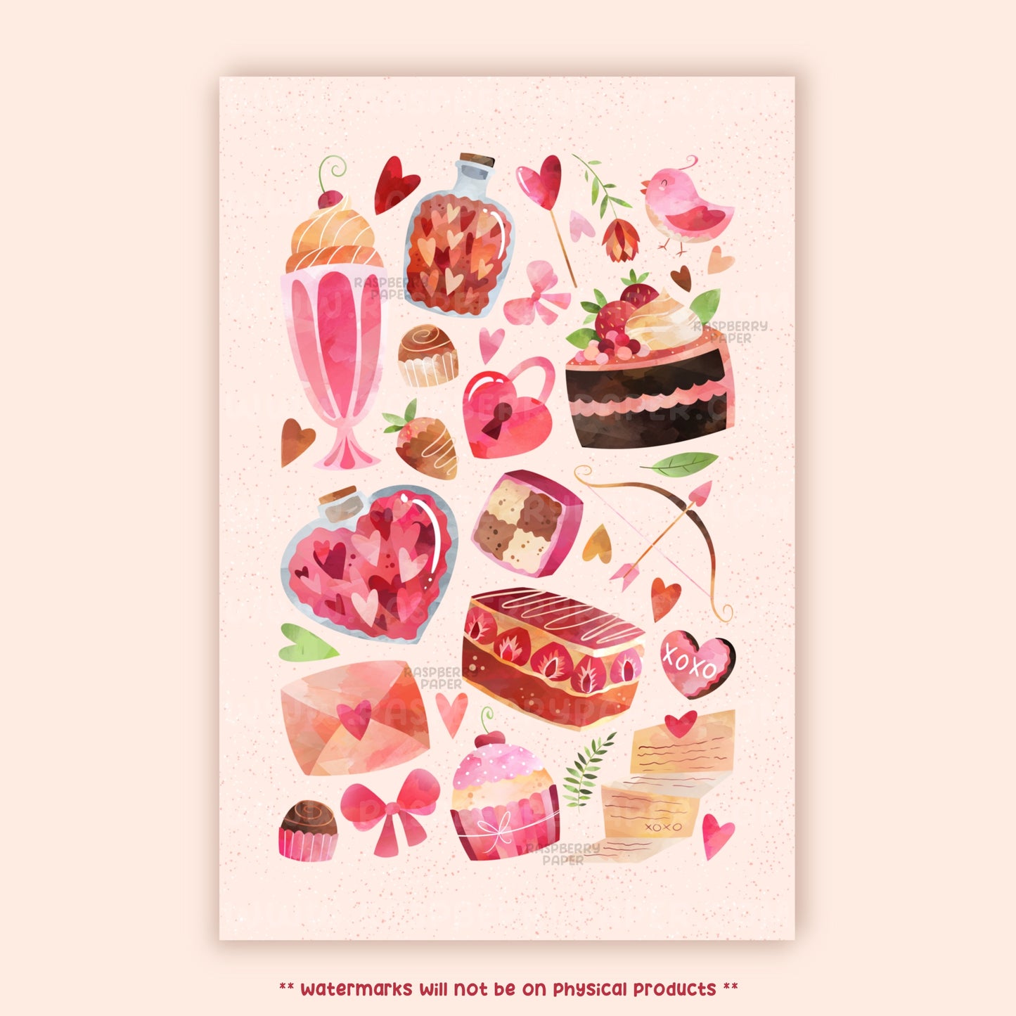 Sweet Treats Postcard