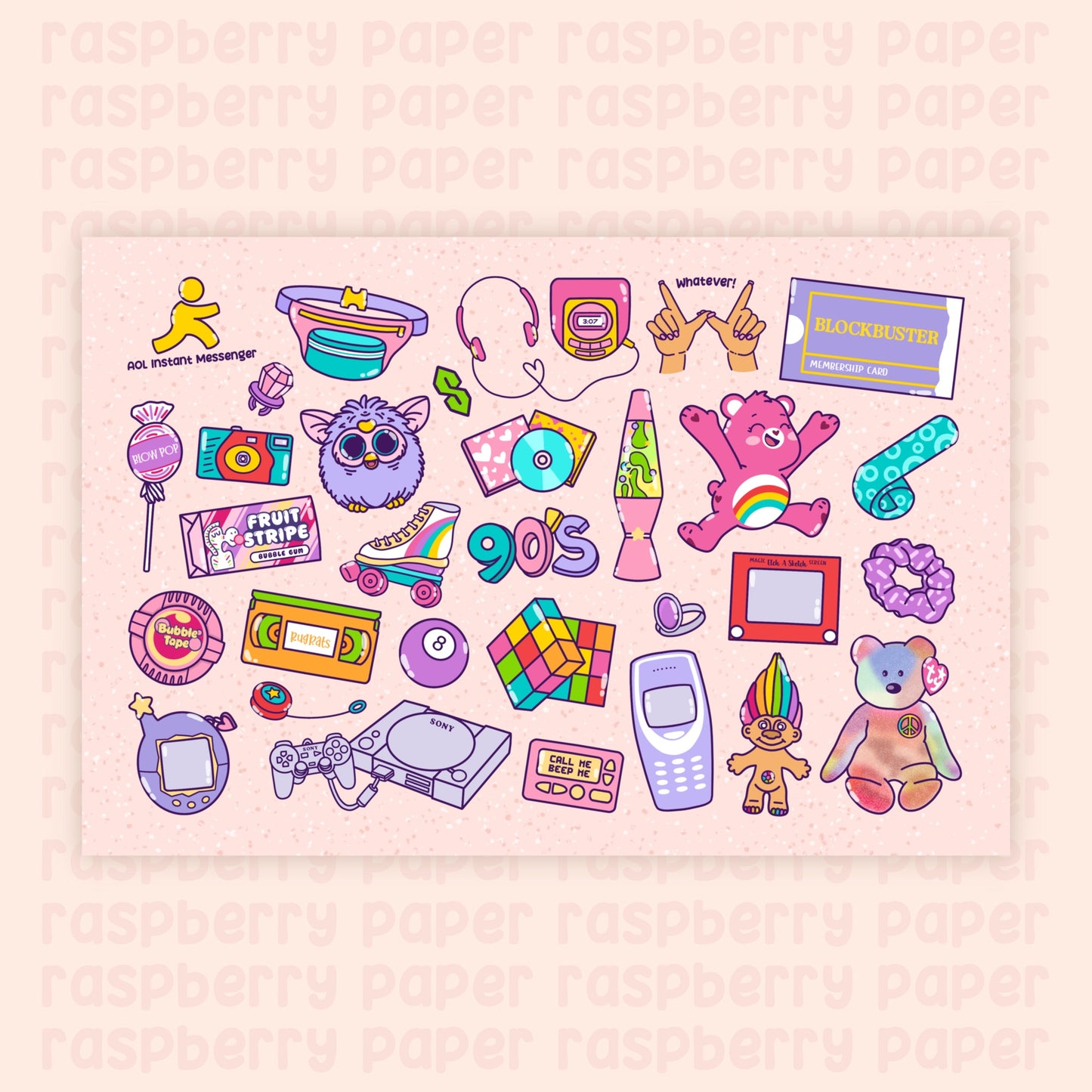 90s Postcard