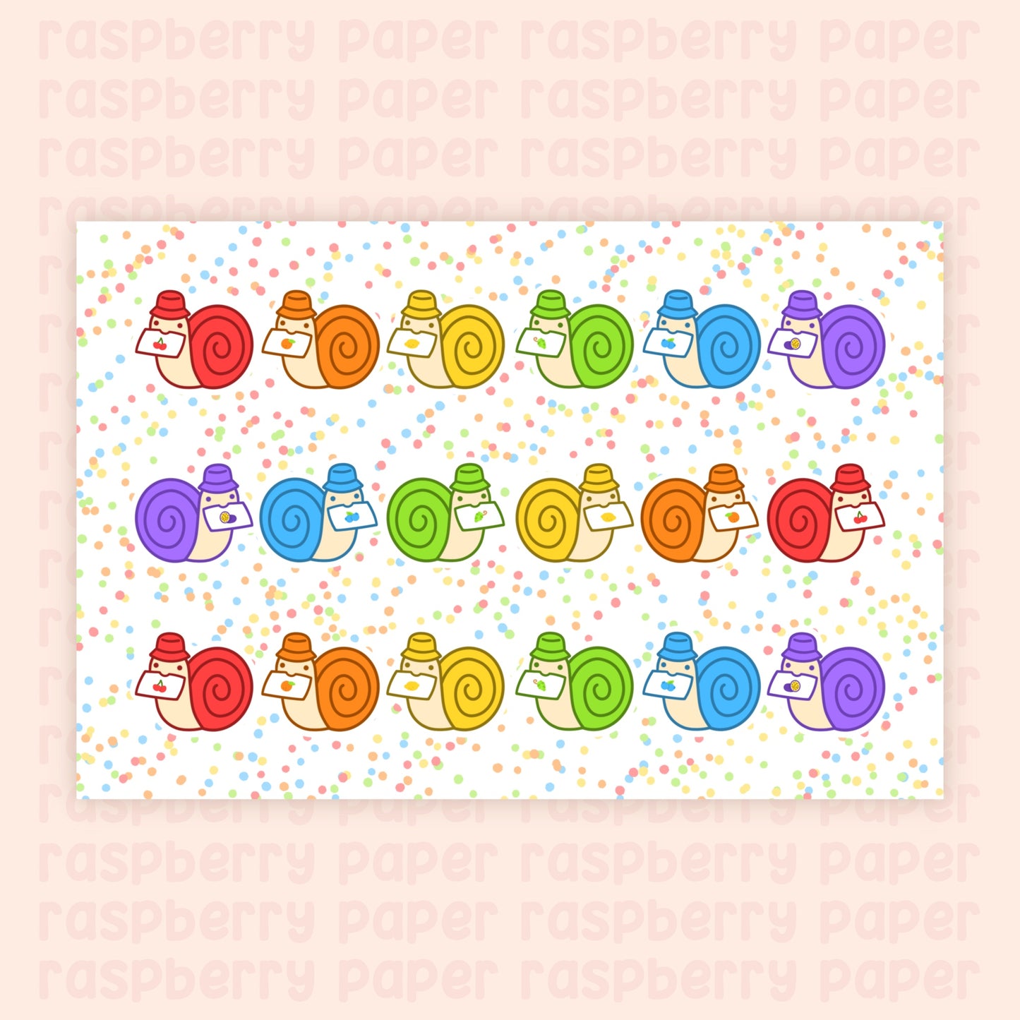 Summer Snails Postcard