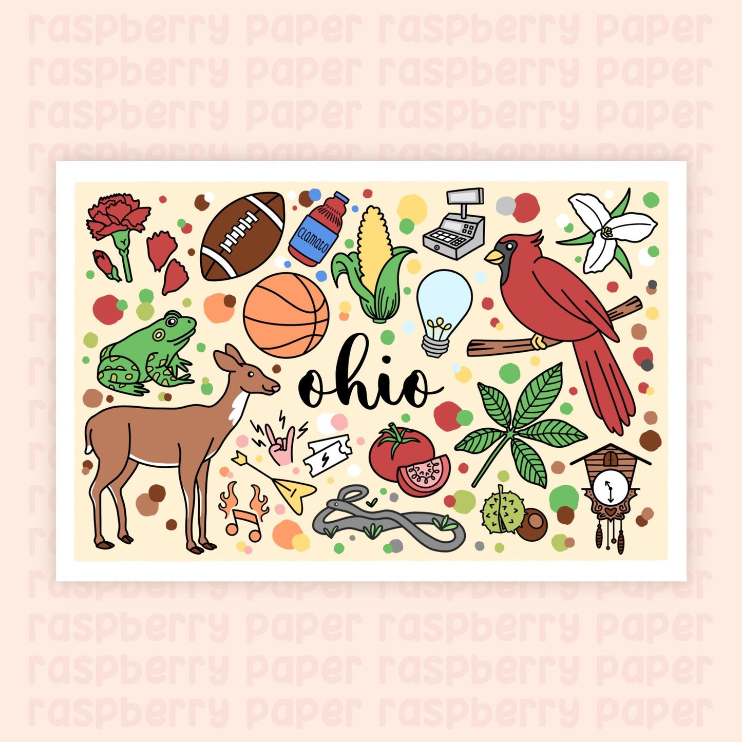 Ohio State Postcard