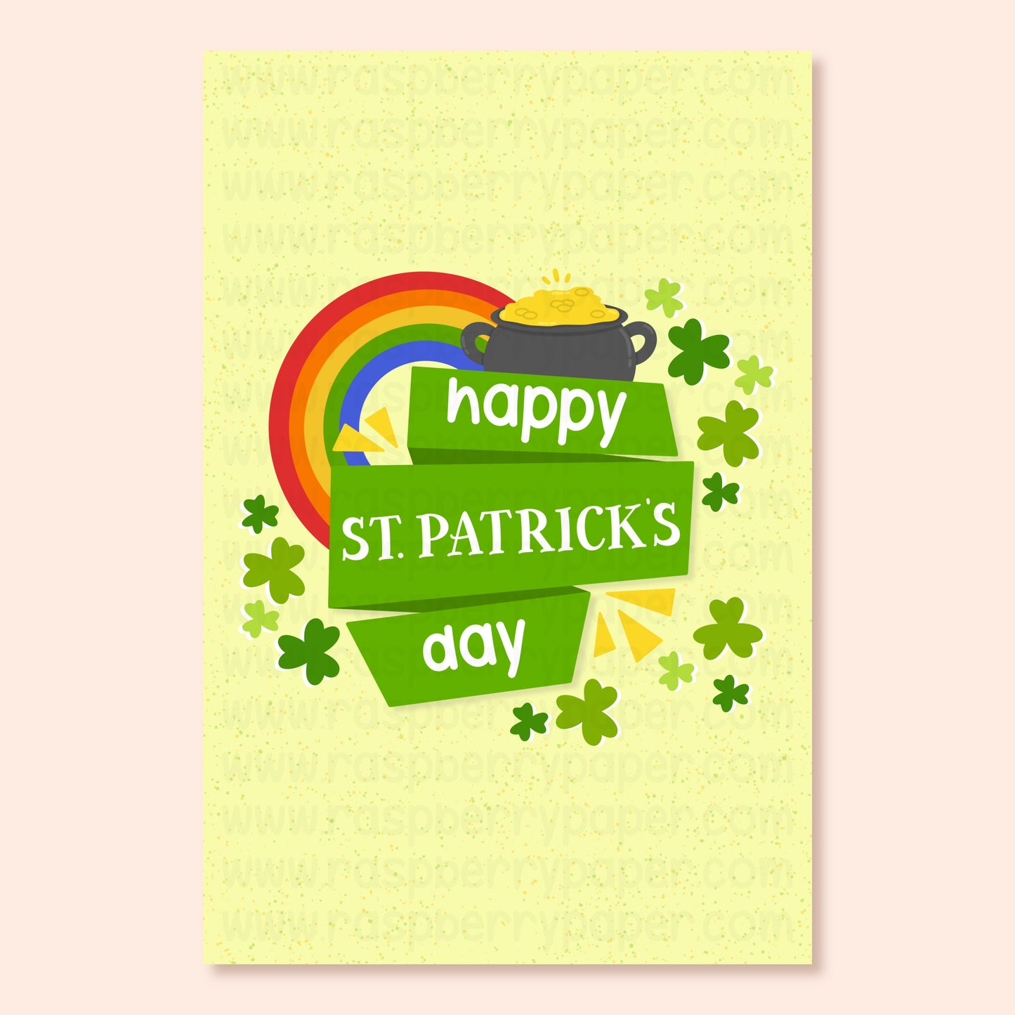 St Patrick's Day Postcard