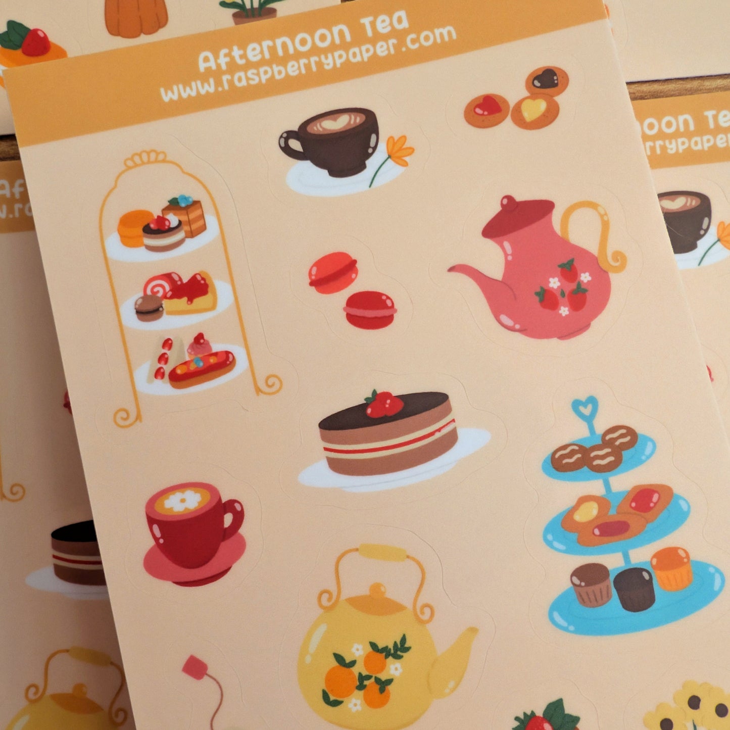 Afternoon Tea Sticker Sheet