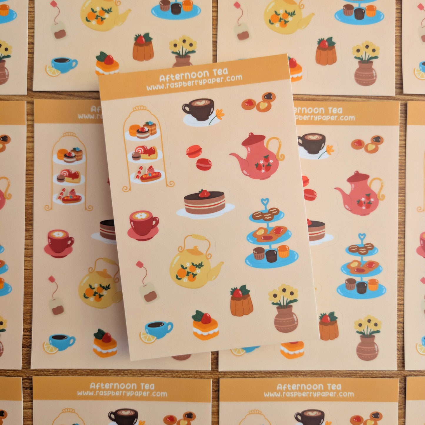 Afternoon Tea Sticker Sheet