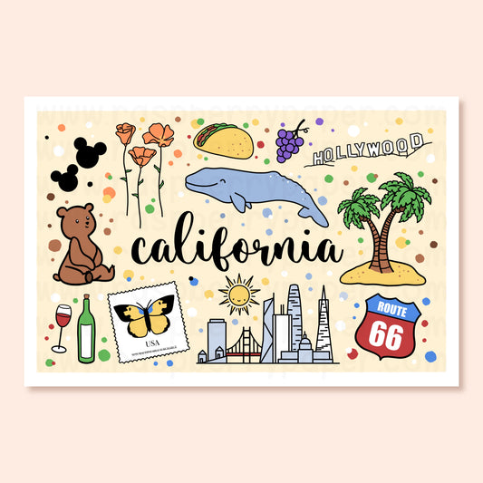 California State Postcard