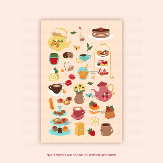 Afternoon Tea Postcard