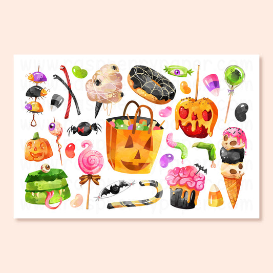 Creepy Treats Postcard