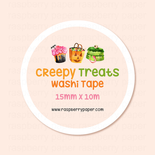 Creepy Treats Washi Tape