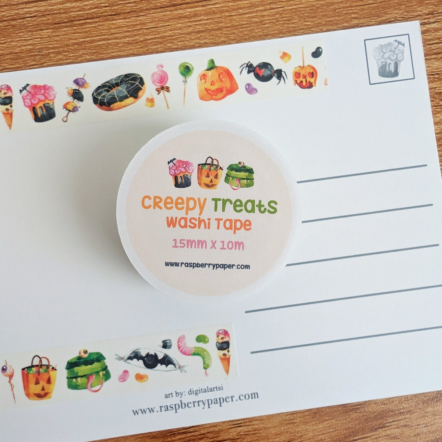 Creepy Treats Washi Tape