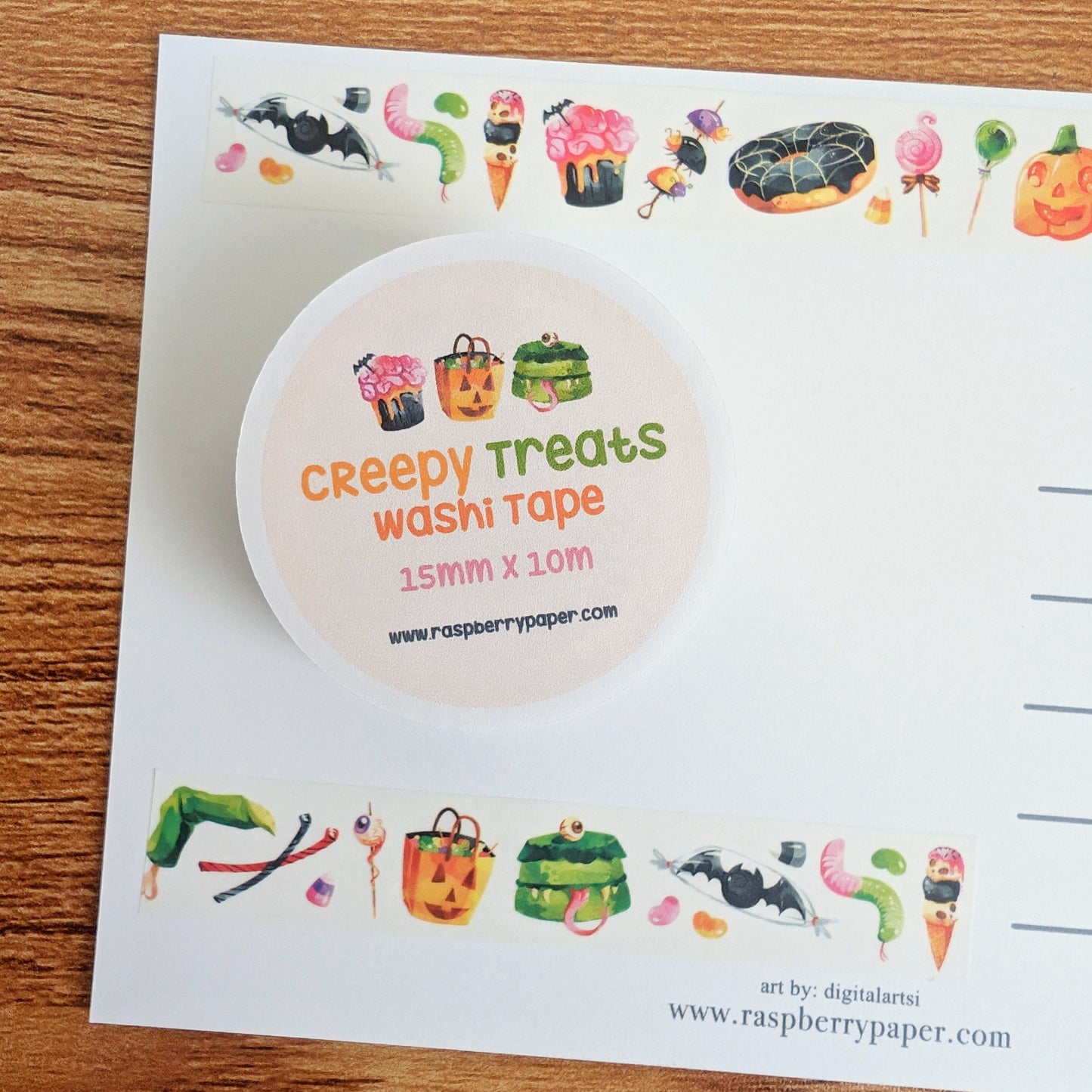 Creepy Treats Washi Tape