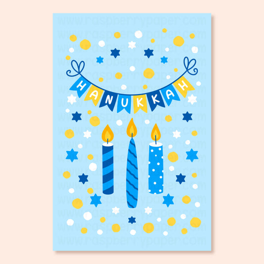 Hanukkah Postcard