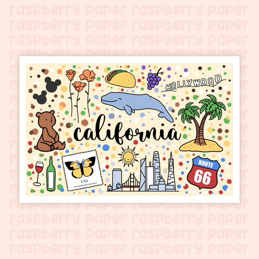 California State Postcard