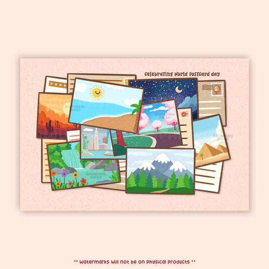 World Postcard Day Postcard
