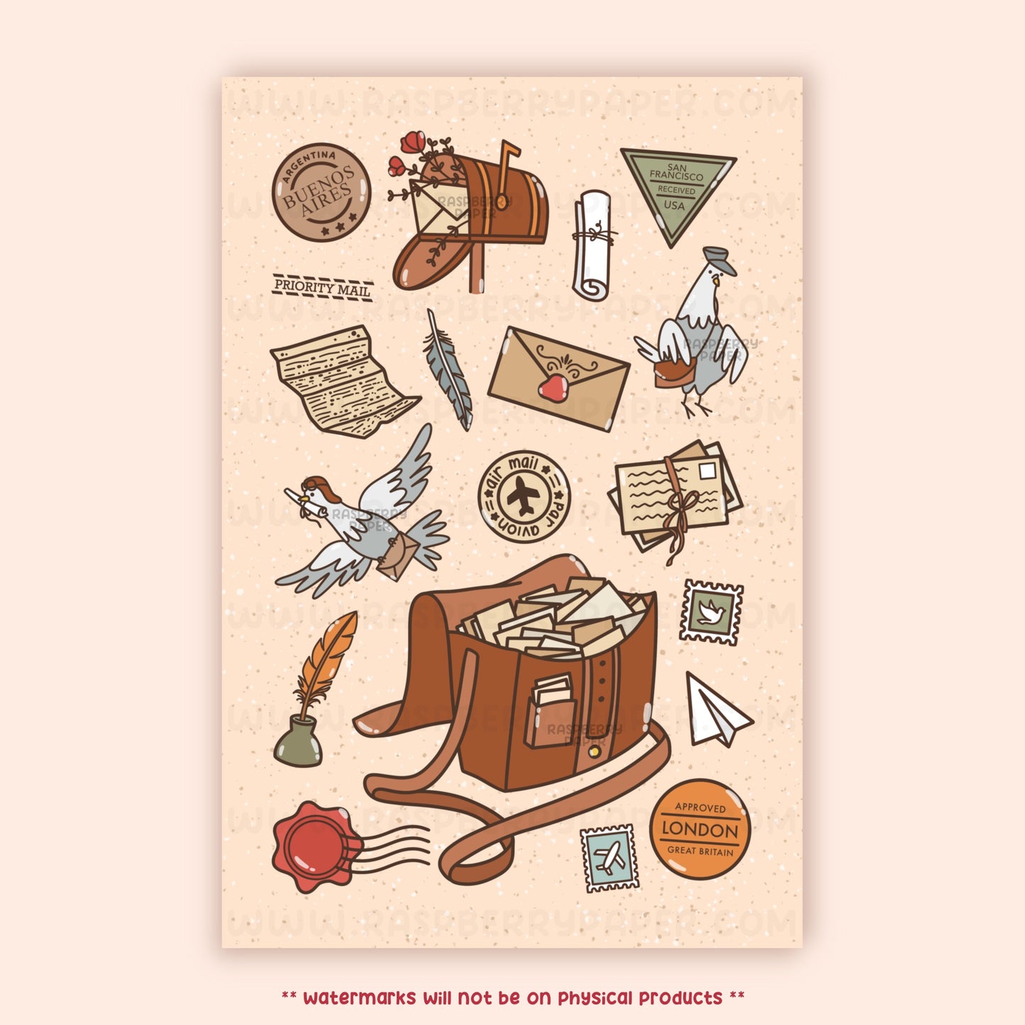 Vintage Mail Postcard