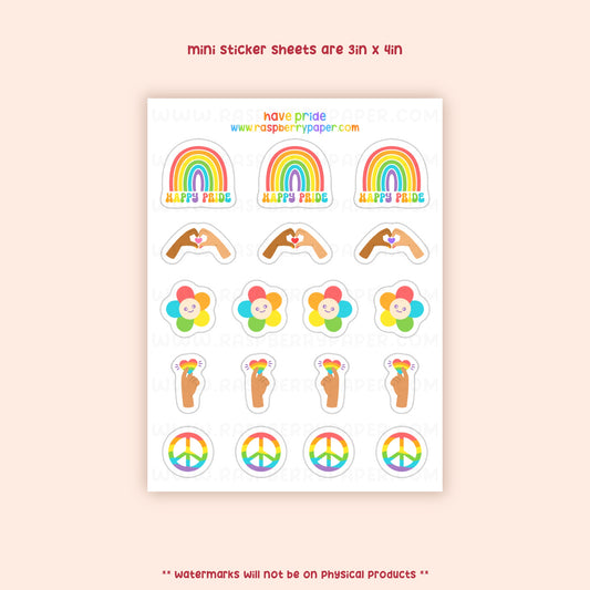 Have Pride Mini Sticker Sheet