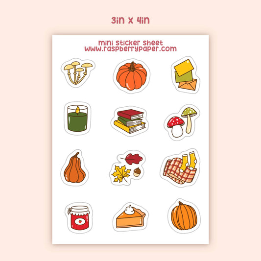 Autumn Mini Sticker Sheet