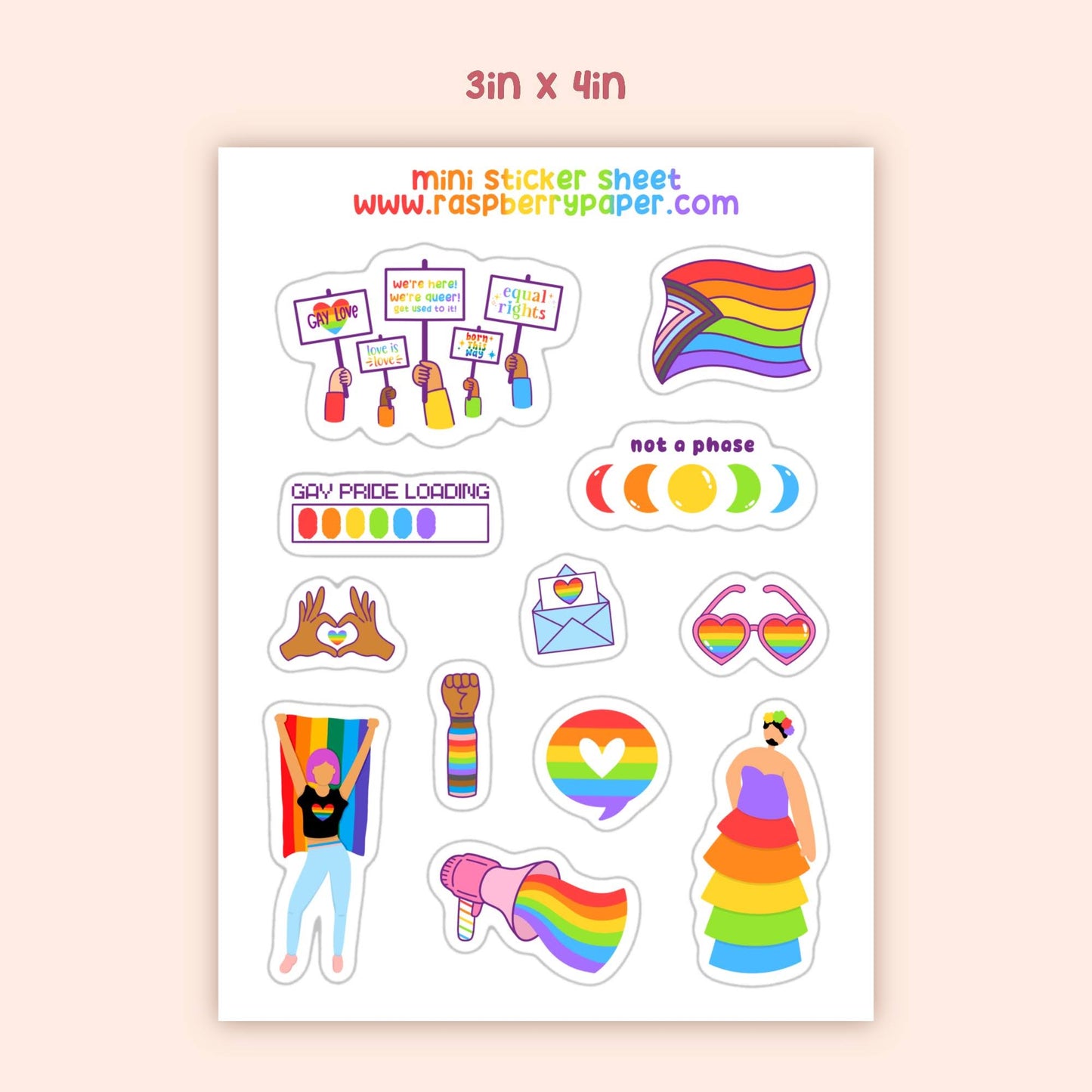 Pride Mini Sticker Sheet