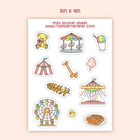 Carnival Mini Sticker Sheet