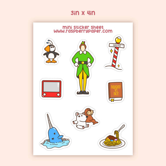 Elf Sticker Sheet