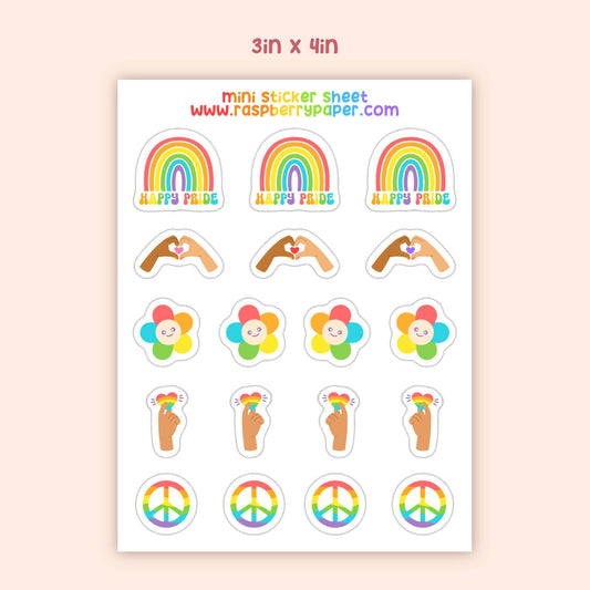 Have Pride Mini Sticker Sheet