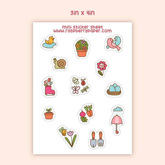 Hello Spring Sticker Sheet
