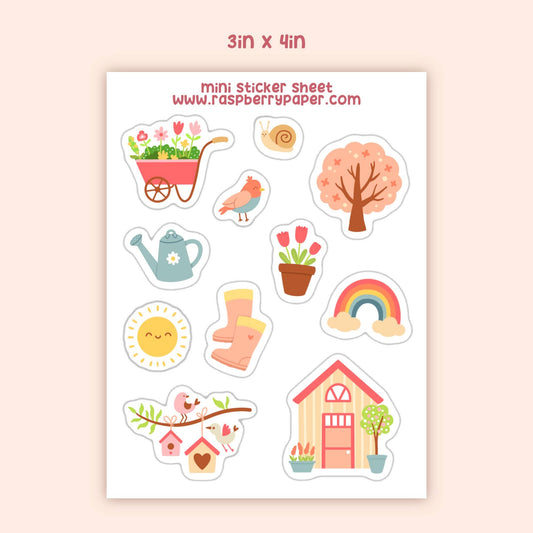 Spring Days Mini Sticker Sheet