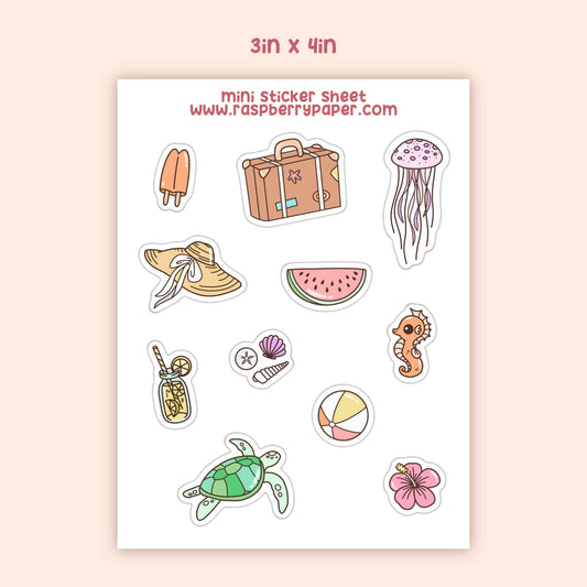 Summer Mini Sticker Sheet