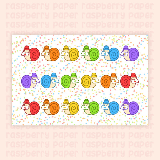 Summer Snails Postcard