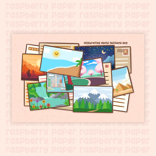 World Postcard Day Postcard