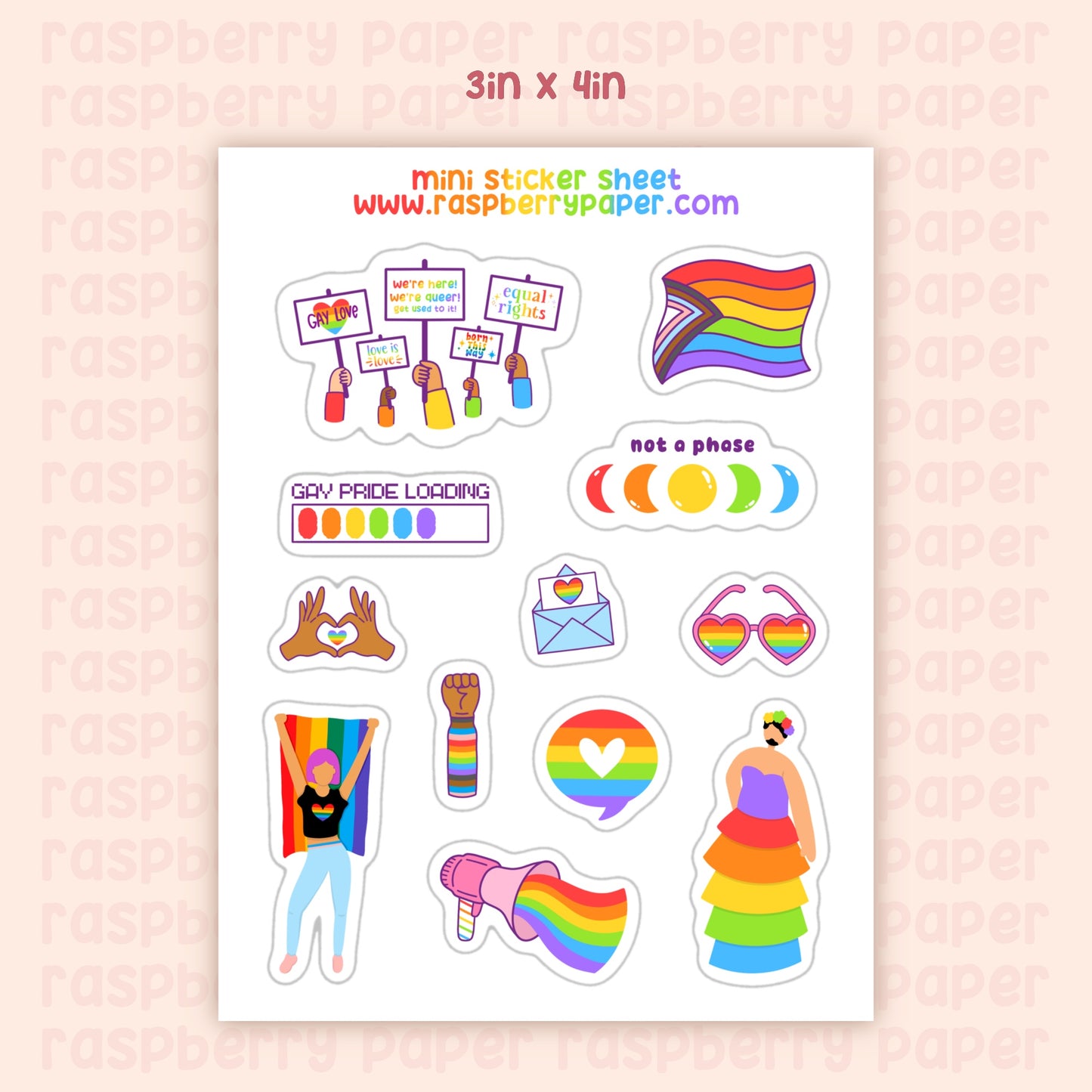 Pride Mini Sticker Sheet