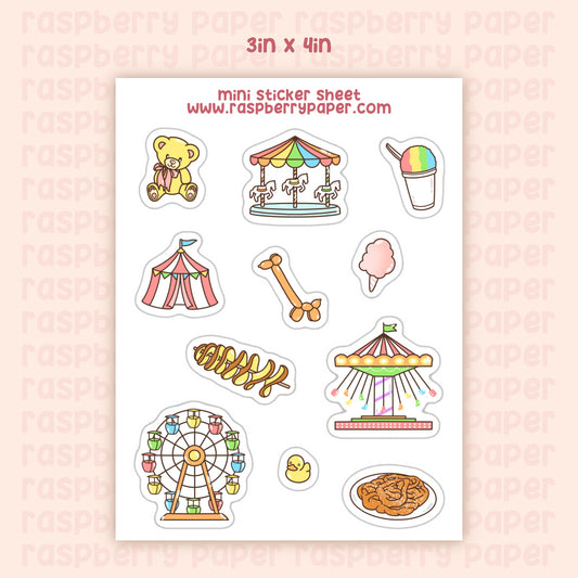 Carnival Mini Sticker Sheet