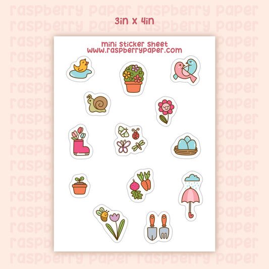 Hello Spring Sticker Sheet