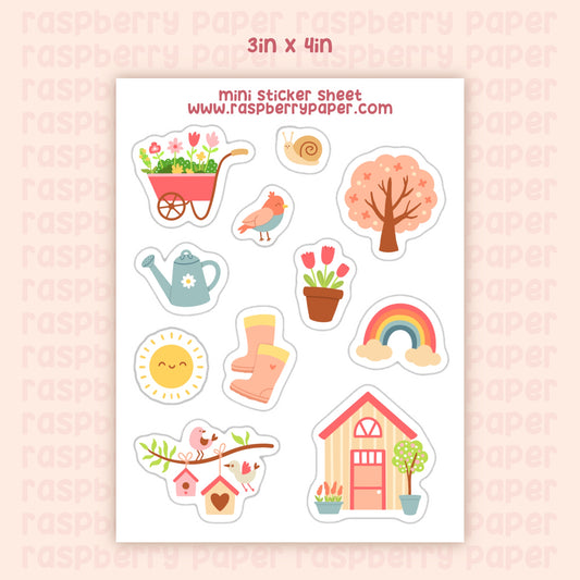 Spring Days Mini Sticker Sheet