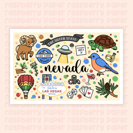 Nevada State Postcard
