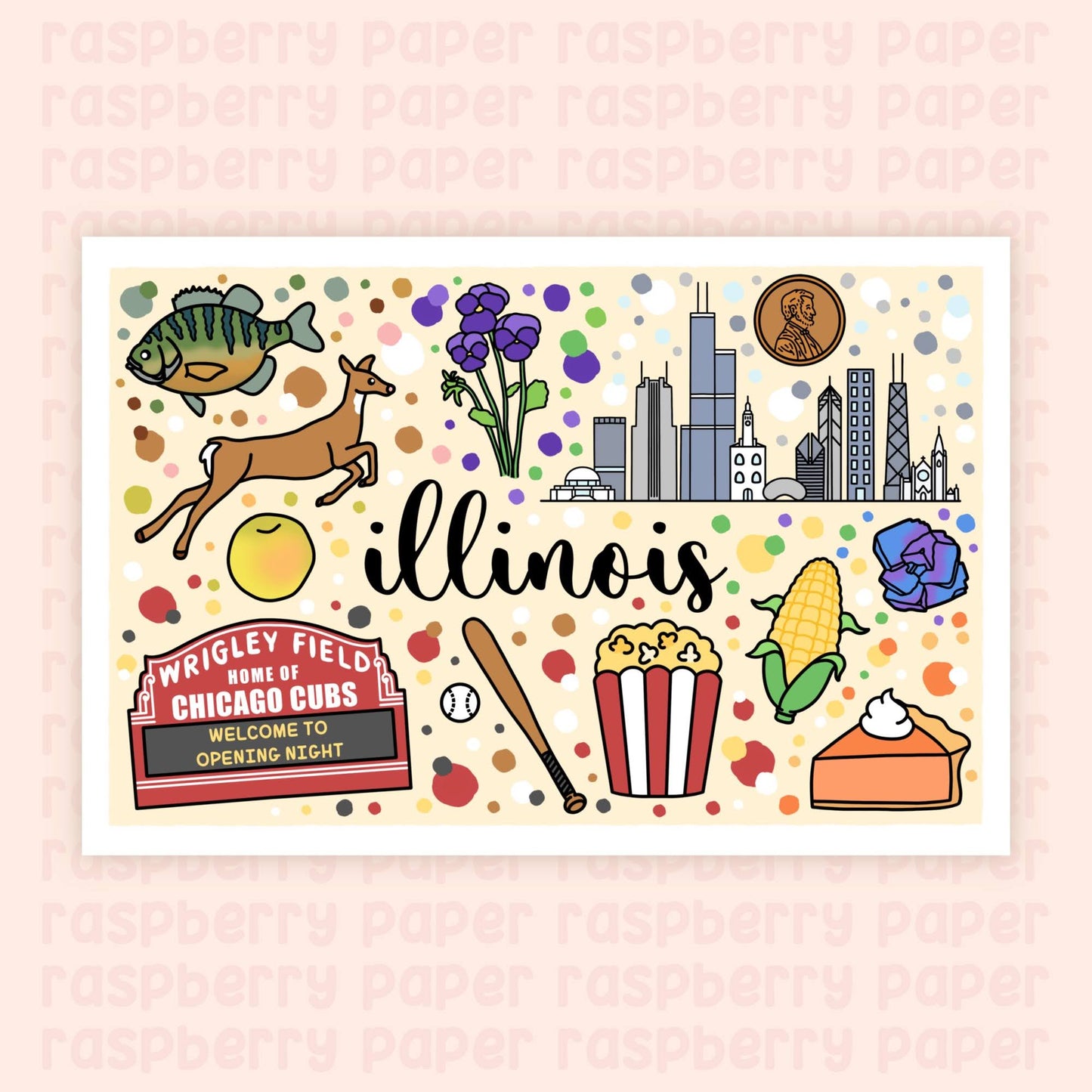 Illinois State Postcard