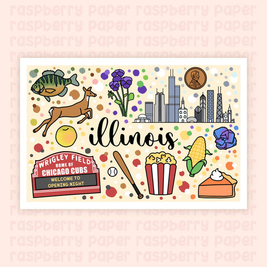 Illinois State Postcard