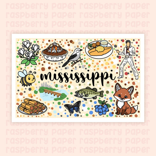 Mississippi State Postcard