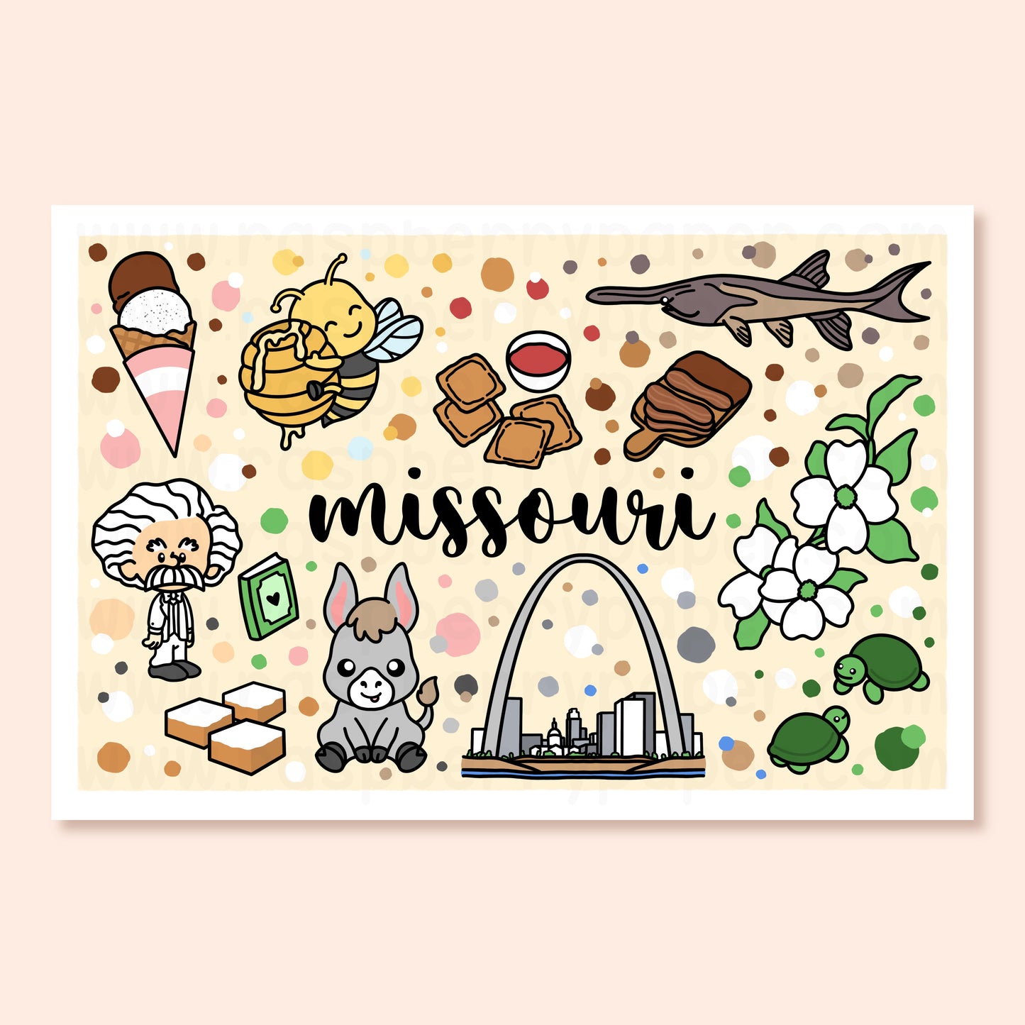 Missouri State Postcard