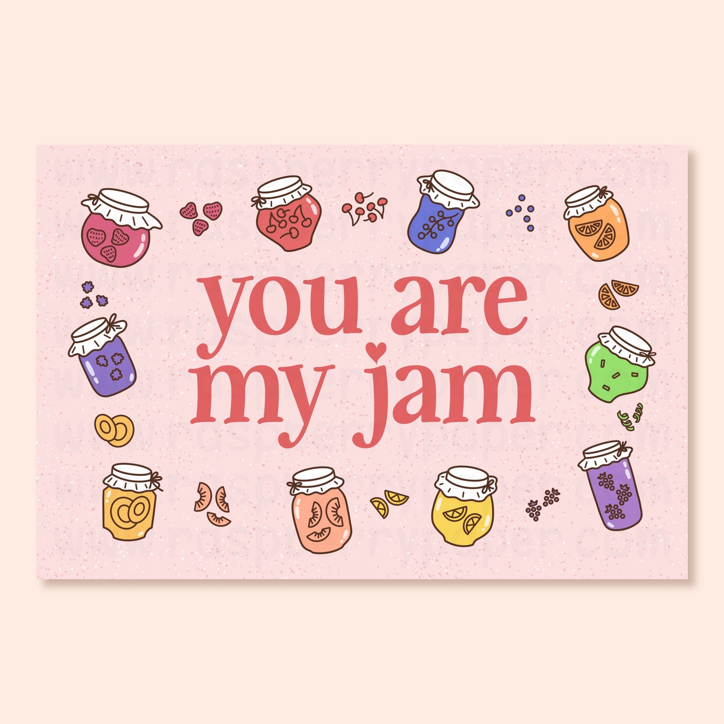 My Jam Postcard