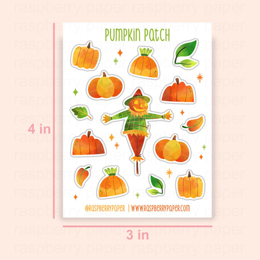 Pumpkin Patch Sticker Sheet