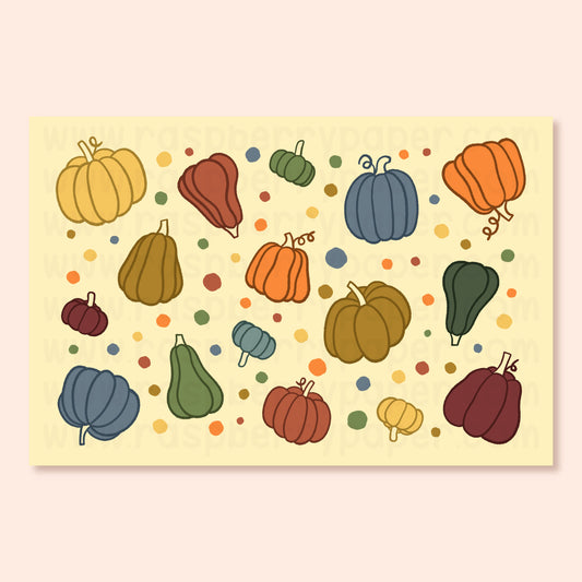 Pumpkins Postcard