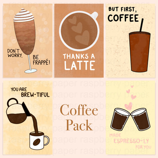Coffee Postcard Pack