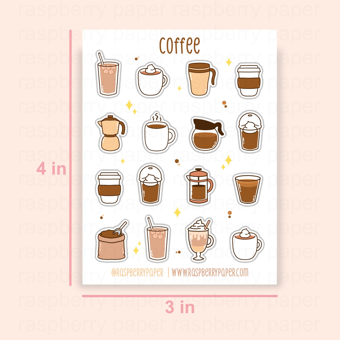 Coffee Sticker Sheet