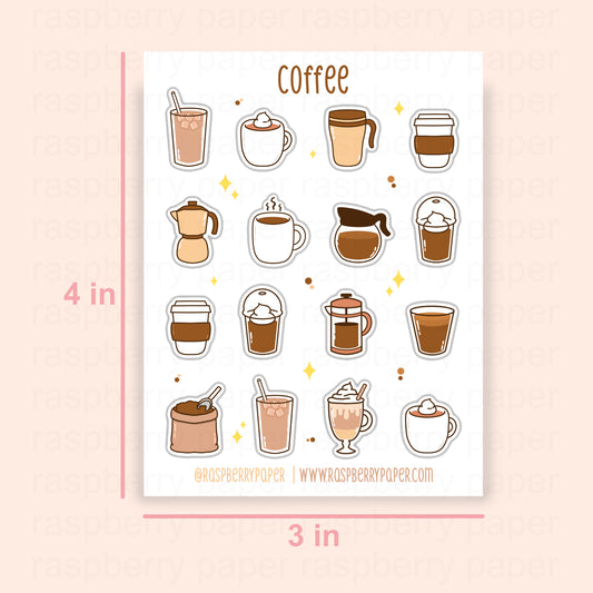 Coffee Sticker Sheet