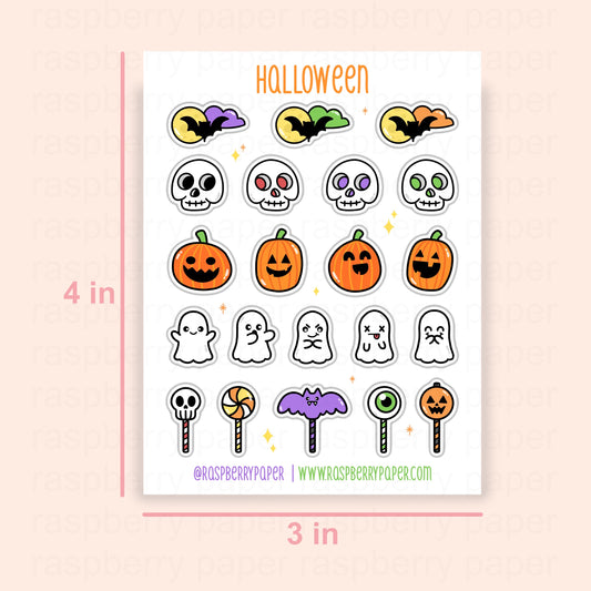 Halloween Sticker Sheet